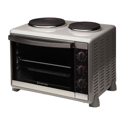 Russell Hobbs Compact Kitchen Toaster Oven 30L W/Hotplates