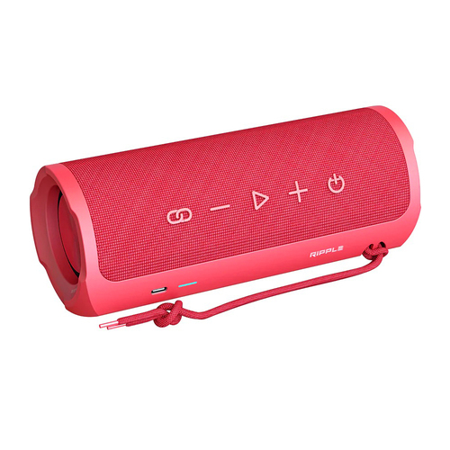 HiFuture Ripple 20W Portable Bluetooth Speaker - Red