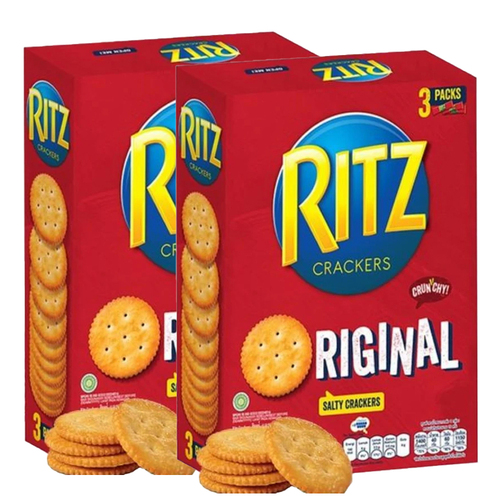 2x 3PK 300g Ritz Biscuits Pack