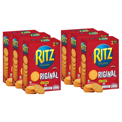 6x 3PK 300g Ritz Biscuits Pack