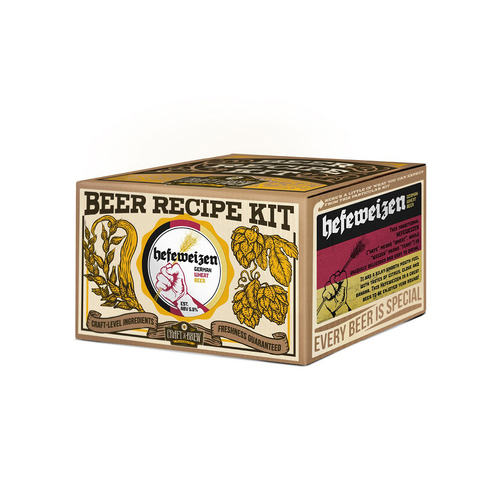 Craft A Brew Hefeweizen German Wheat Beer Recipe Refill Kit