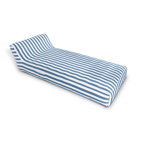 Spire Paradisus Inflatable Pool/Beach Lounger Durable Fabric 190x83x22cm Blue