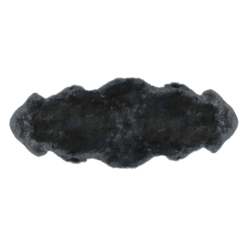 Auskin The Gulgong Sheepskin Double Rug Home/Room Decor - Steel