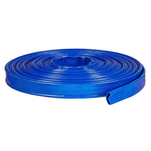 Rural Max PVC Lay Flat Hose 4 Bar 1.5" 100m Roll - Blue
