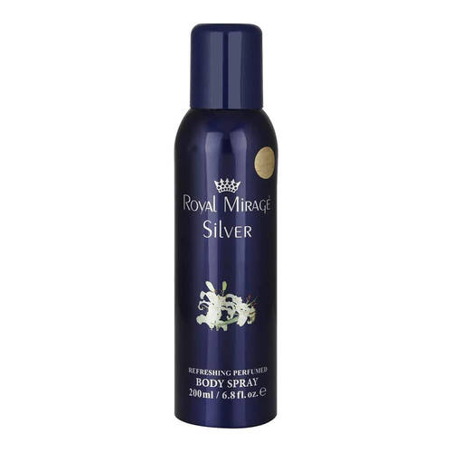 Royal Mirage Silver Body Fragrance Spray For Women 200ml