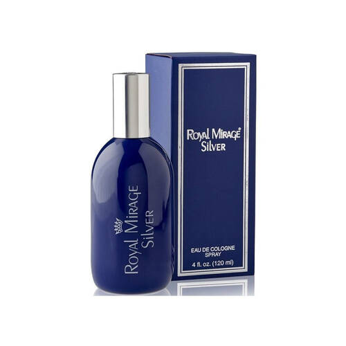 Royal Mirage Silver EDC Eau De Cologne Fragrance Spray Unisex 120ml