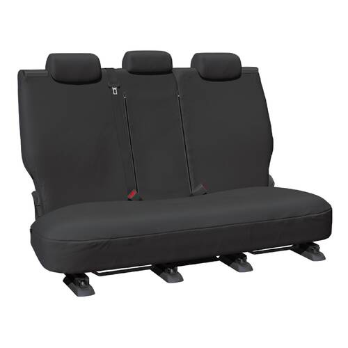 Sperling Super Tough Canvas Rear Charcoal Seat Covers - BT50 DMax Dual 2020-On