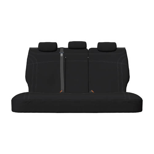 Sperling Getaway Neoprene Rear Black/SL Seat Covers - Fortuner 2015-On