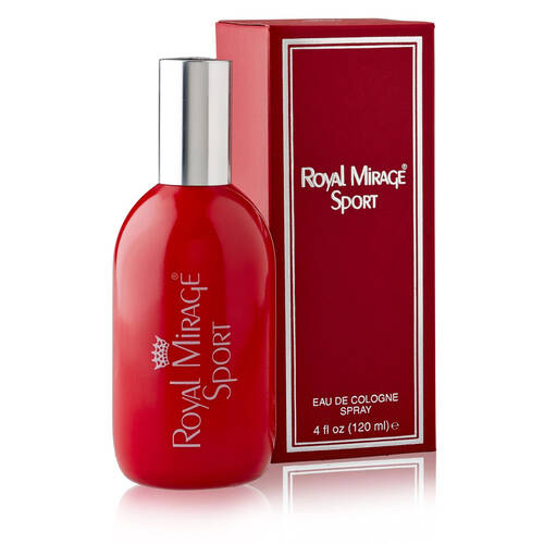 Royal Mirage Sport EDC Eau De Cologne Fragrance Spray Unisex 120ml