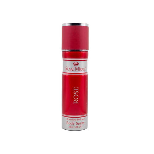 Royal Mirage Rose Body Fragrance Spray For Women 200ml