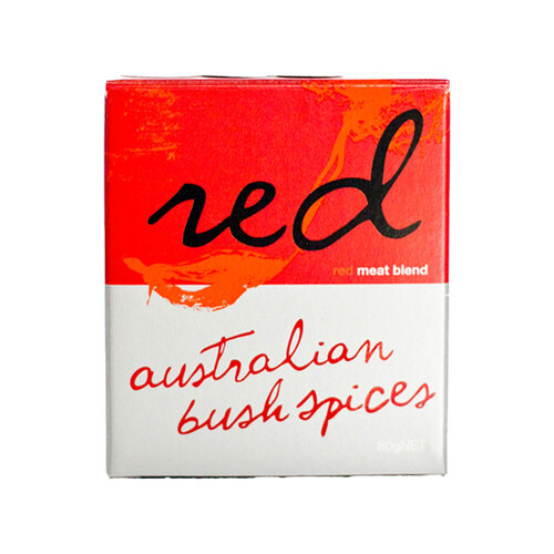 Australian Bush Spices Red Meat Flavour Rub Salt 80g