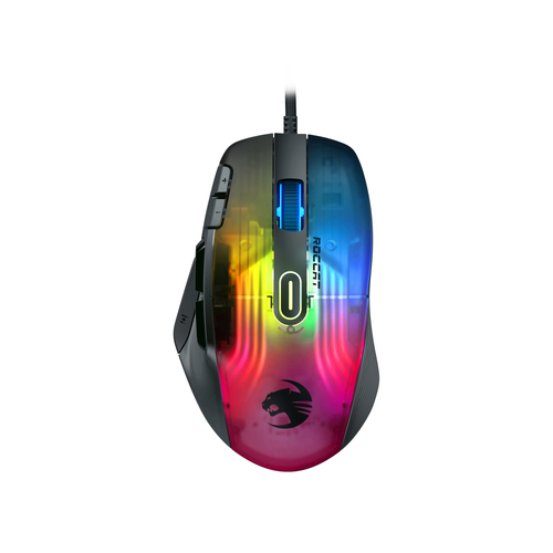 Roccat Kone XP Lightweight 19000dpi Optical RGB Wired Gaming Mouse - Black