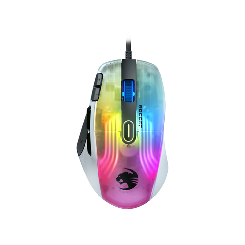 Roccat Kone XP Lightweight 19000dpi Optical RGB Wired Gaming Mouse - White