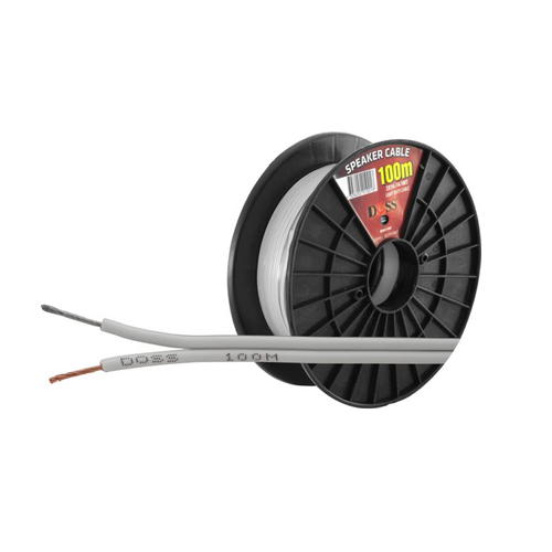 Doss Light Duty Speaker Cable 2x14 100M