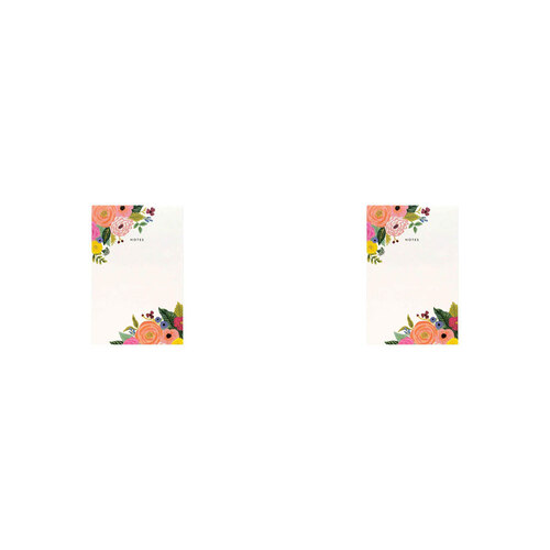 2PK Rifle Paper Co 16.5cm Notepad Juliet Rose 75-Sheets