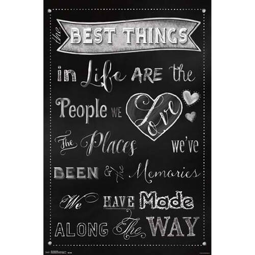 Impact Merch 86x57cm The Best Things Poster Wall Decor