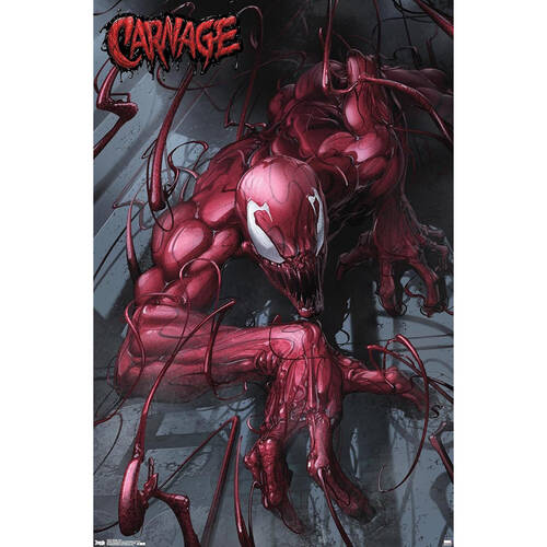 Marvel Comics Carnage Poster Wall Decor Display 91x61cm