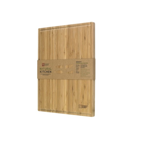 Richardson Sheffield Groovy 36cm Cutting Board - Natural