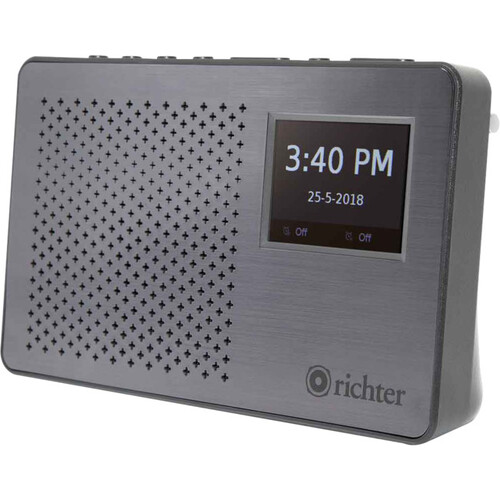 Richter DAB+ Digital FM 2.4" Display Radio Grey