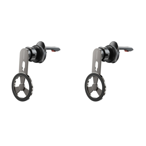 2PK RockRose Anyview Mag AC Pro 360 Rotatable Magnetic Phone Holder 