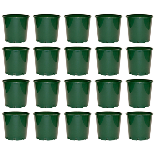 20PK Homeleisure Reko Pot 100mm Green Outdoor Garden 