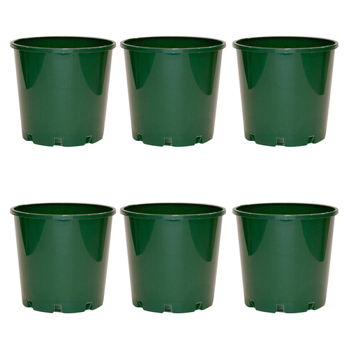 6PK Homeleisure Reko Pot 100mm Green Outdoor Garden 