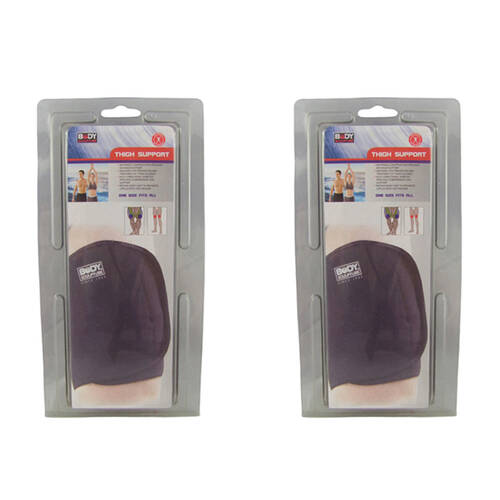 2PK Body Sculpture Breathable Thigh Support Wrap Compression Protector Neoprene
