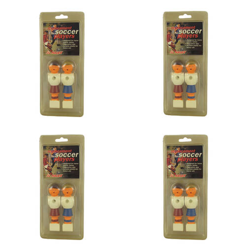 4x 2pc Regent Table Soccer Foosball Players Football Men Figures Replacement