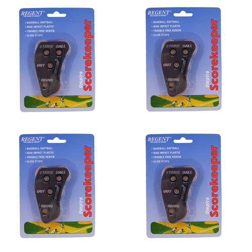 4PK Regent Scorematic Baseball/Softball Umpire Indicator Score Keeper Clicker