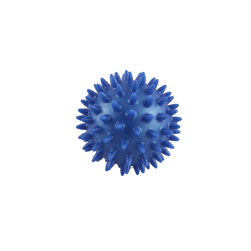 3PK Body Sculpture Spiky Squeeze Hand Massage Ball Sensory Stress Relief Blue