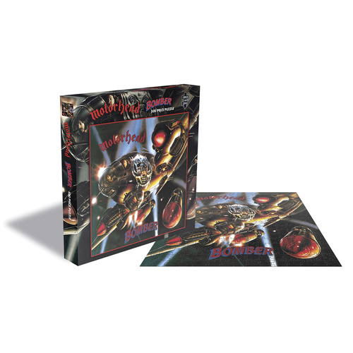 500pc Rock Saws Motorhead Bomber Jigsaw Puzzle 39x39cm