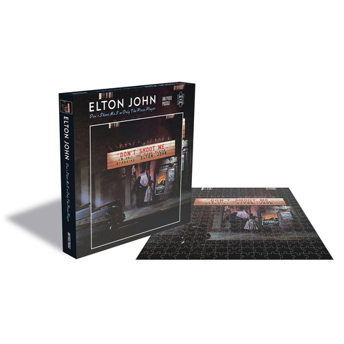 500pc Rock Saws Elton John Don't Shoot Me I'm Only The Piano Player Puzzle 41x41cm
