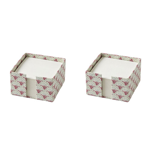 2PK Pilbeam Living Indienne 450-Sheets Memo Block Office Stationery