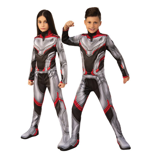 Marvel Avengers 4 Classic Unisex Kids Team Suit - Size 6-8 Yrs