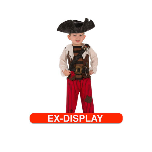 Rubies Pirate Matey Baby/Toddl Dress Up Costume - Size 3-5y
