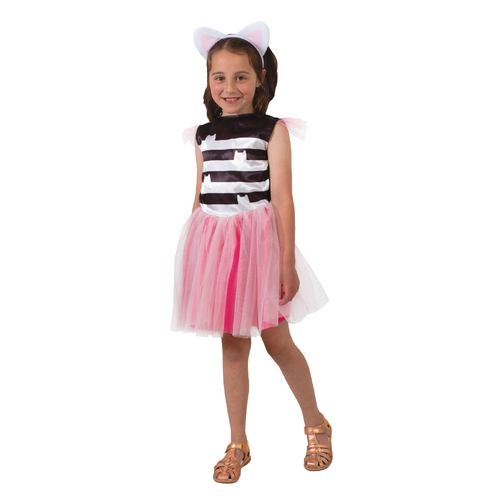 Rubies Gabby Tutu Dress Up Costume Gabby's Dollhouse - Size 3-5y