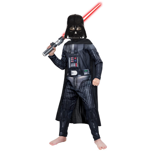 Star Wars Darth Vader Classic Dress Up Costume - Size 3-5