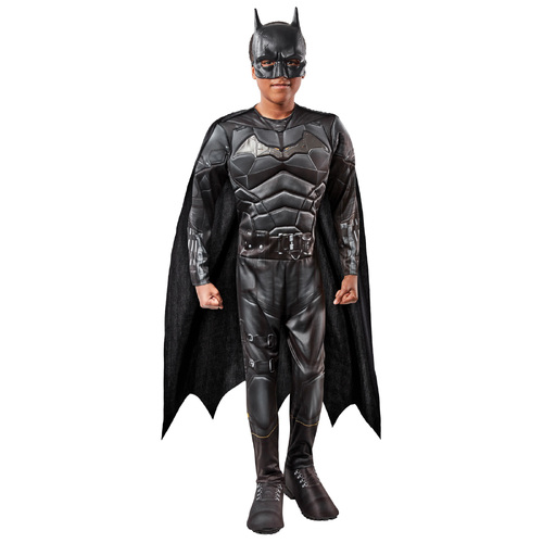 Dc Comics Batman 'The Batman' Deluxe Kids Boys Dress Up Costume - Size 3-5 Yrs