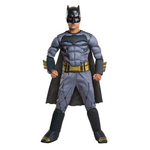 Dc Comics Batman Doj Deluxe Dress Up Costume - Size 6-8