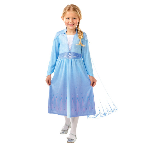 Rubies Elsa Frozen 2 Girls Dress Up Costume - Size 3-5 YRS