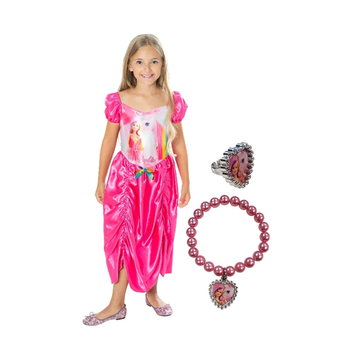 Mattel Barbie Box Set Costume Party Dress-Up - Size 3-5y