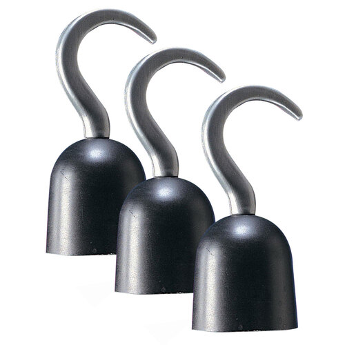 3PK Pirate Hook Hand Weapon Costume Accessory Captain Halloween Dress Up Prop
