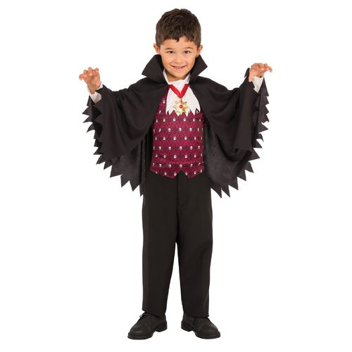 Rubies Little Vampire Boys Dress Up Costume - Size 6-8y