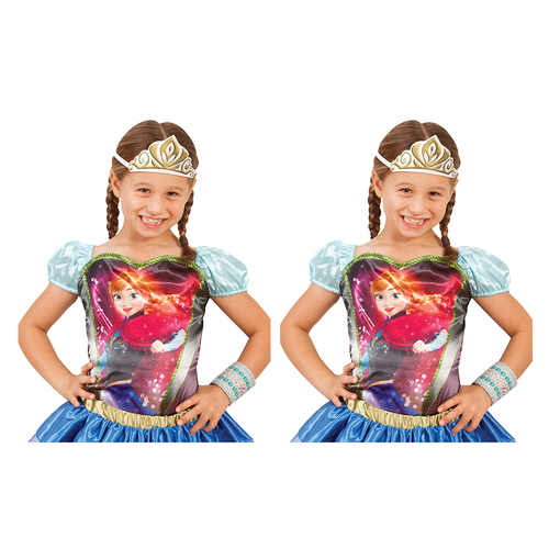 2PK Rubies Anna Princess Top Kids Dress Up Costume - Size 6+