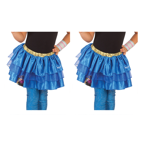 2PK Disney Anna Princess Tutu Kids Dress Up Costume - Size 3+