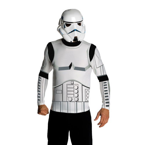 Star Wars Stormtrooper Adults Dress Up Classic Long Sleeve Tops - One Size