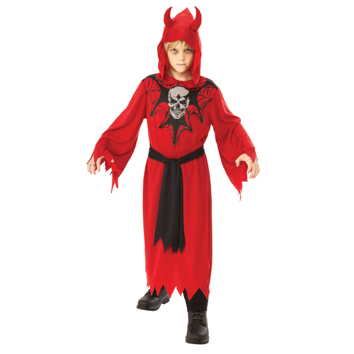 Rubies Skeleton Robe Boys Dress Up Costume - Size 3-5 Yrs