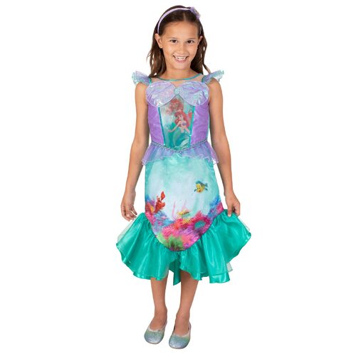 Rubies Ariel Premium Kids Dress Up Costume - Size 6-8