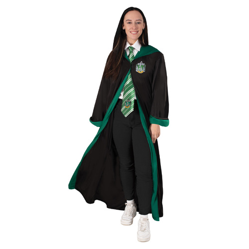 Harry Potter Slytherin Adult Robe Party Costume Size STD