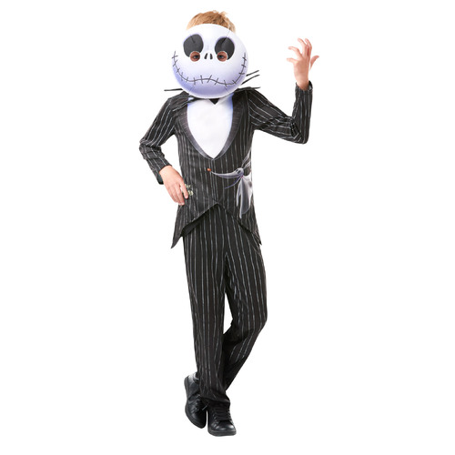 Rubies Jack Skellington Boys Dress Up Costume - Size 3-5 Yrs